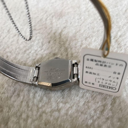 SEIKO BSC041 Hand Wind Ladies Wristwatch Dead Stock Bracelet Timepiece
