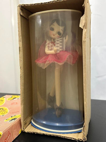 Showa Retro Hgk Happy Doll Figure Vintage Mini Toy Collectible