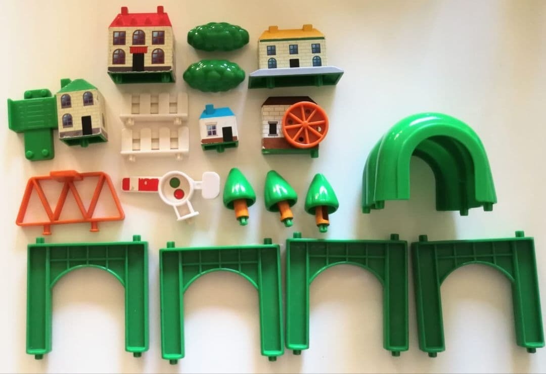 Thomas & Friends Rail Toy Vintage Large Thomas 1991 Made in Japan Retro