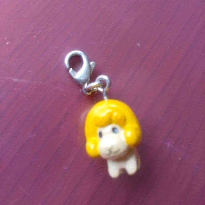 Afro Ken Strap Charm San-X Japan Heisei Retro Keychain Rare