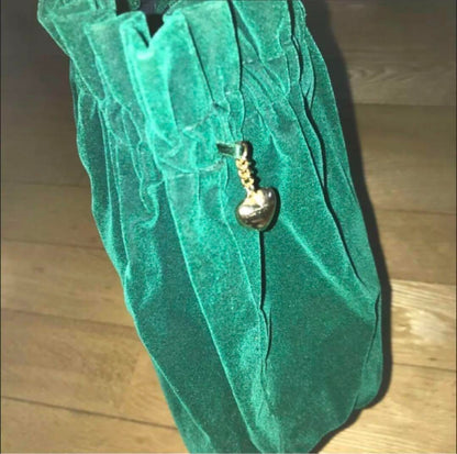 ETRO Green Velvet Mini Bag