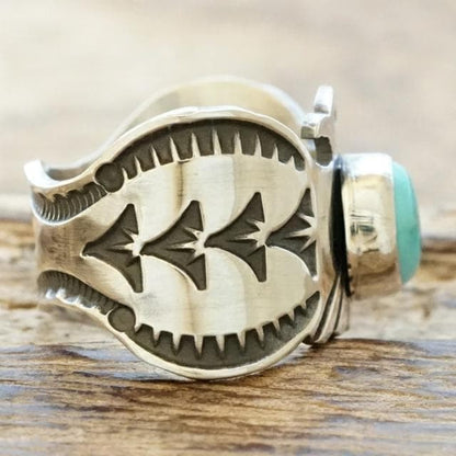 Brand new Sunshine Reeves Thunderbird Ron Mountain Ring US 8.25