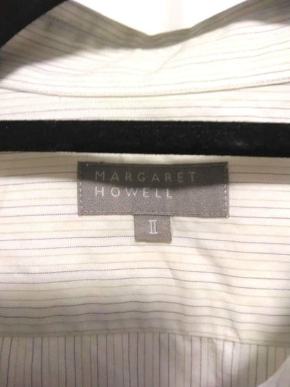 Margaret Howell Short Sleeve Blouse M Size 100% Cotton