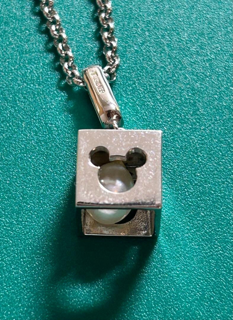 Perlita Mikimoto Disney Mickey Mouse collaboration Necklace from Japan Rare