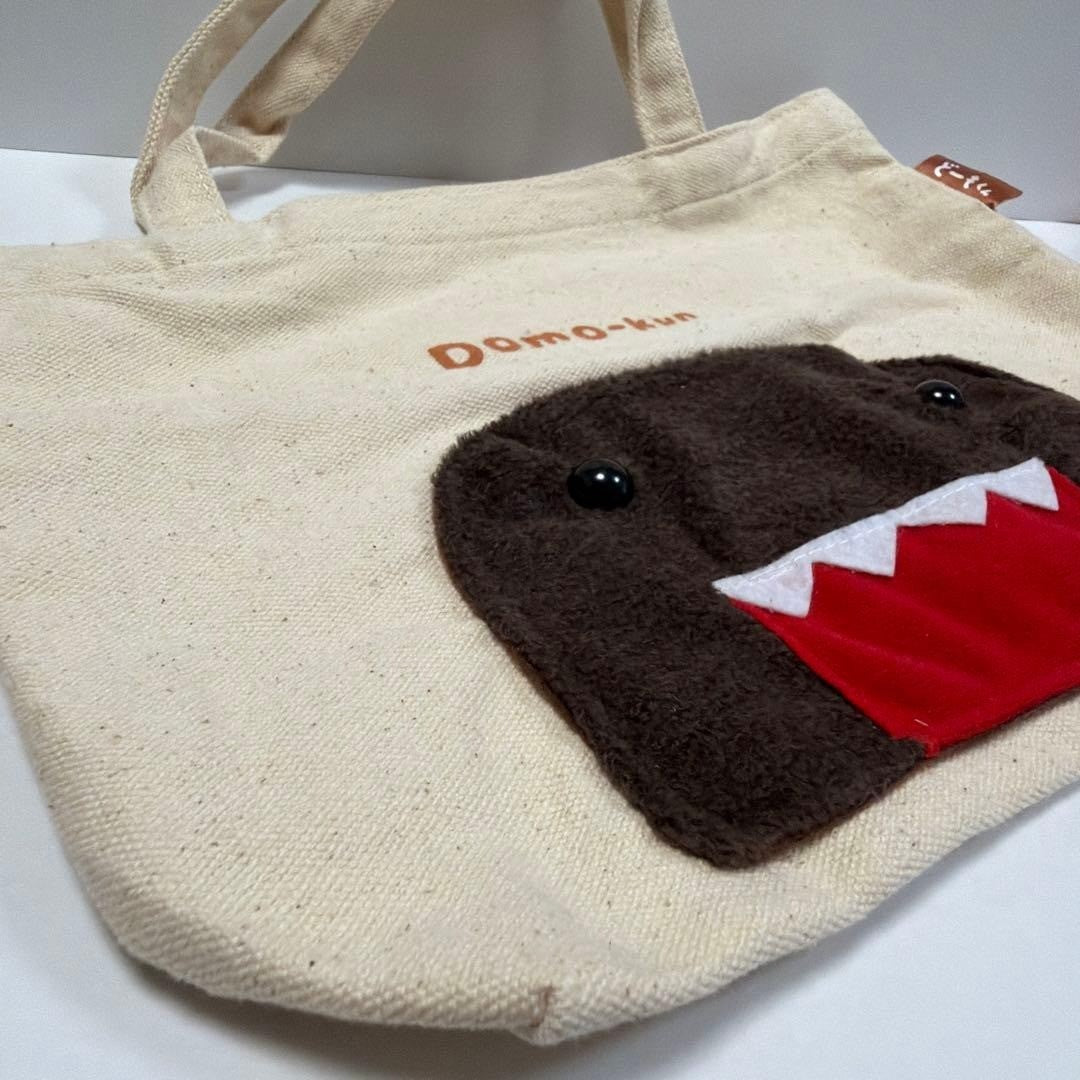 NHK Domo-kun Canvas Bag Unused Showa Retro Rare Japan