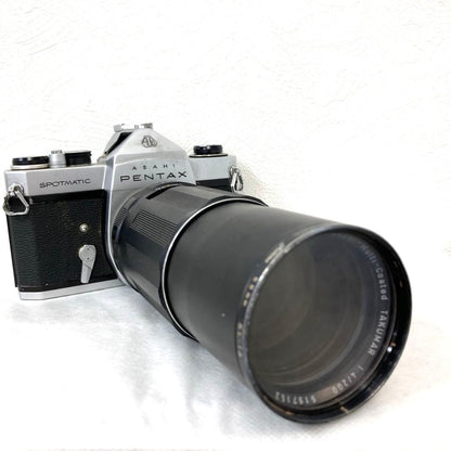 Pentax Spomatic SP Film SLR Camera with Two Lenses Included