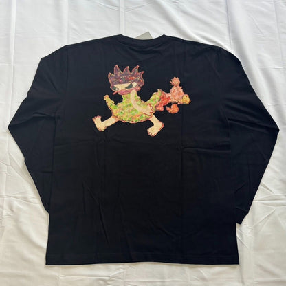 BEAMS Ayako Rokkaku Tokyo CultuART Long Sleeve T-Shirt Black XL New From Japan