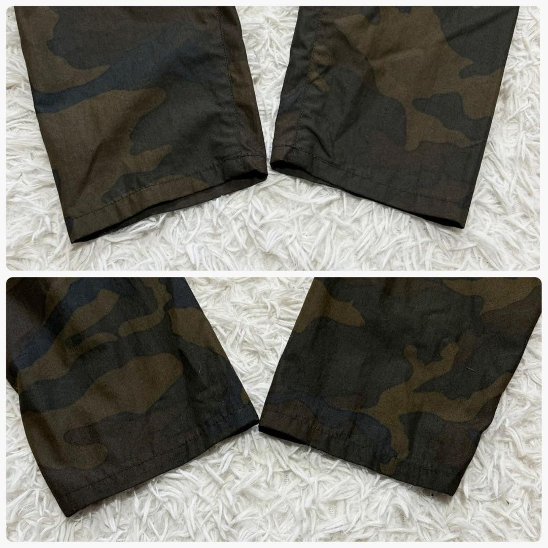 Barbour Camouflage Military Jacket Blouson Coat Men Size 38 With Pins
