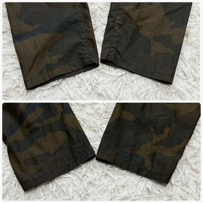 Barbour Camouflage Military Jacket Blouson Coat Men Size 38 With Pins
