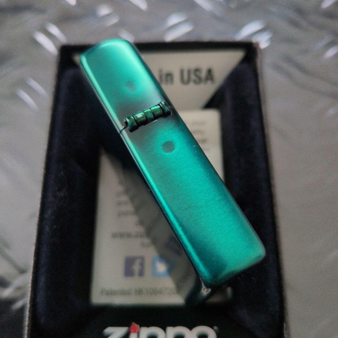 Natural American Spirit Green Zippo Oil Lighter & With portable ashtray 2017Rare