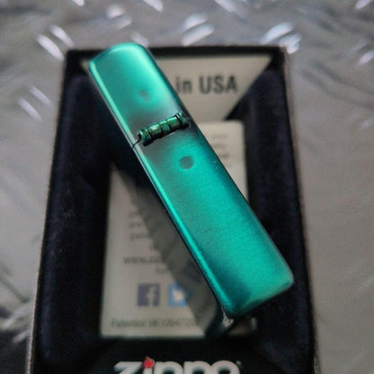 Natural American Spirit Green Zippo Oil Lighter & With portable ashtray 2017Rare