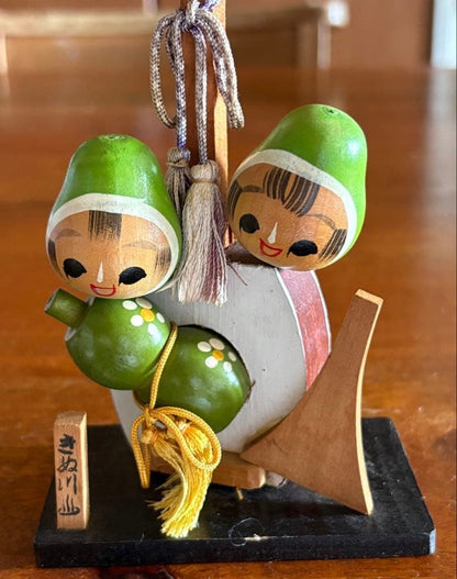 Showa Retro Kokeshi Souvenirs Kinugawa Onsen Vintage Goods