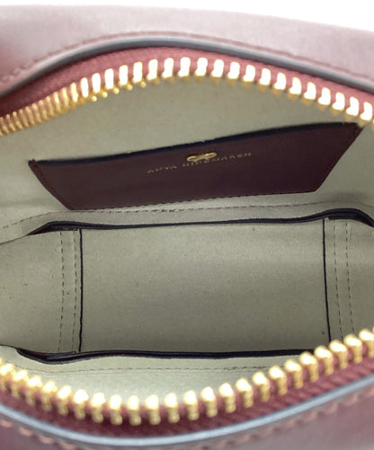 ANYA HINDMARCH Crossbody Mini Eyes Right in Circus Shoulder Bag Brown Authentic
