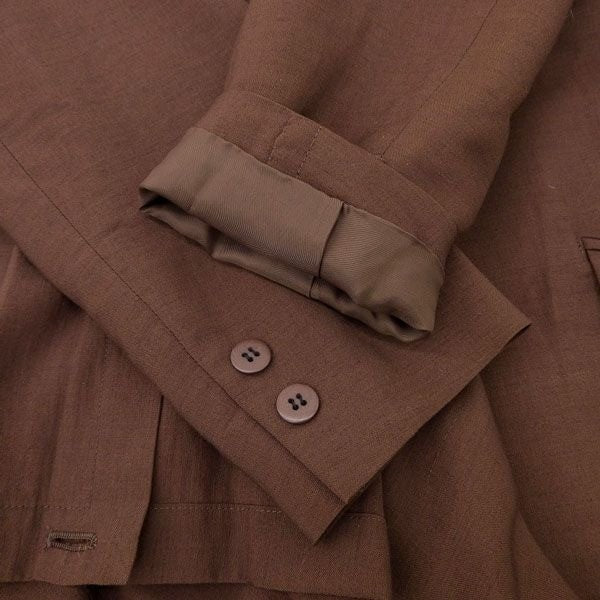 ISSEY MIYAKE 90s Archive Wool Suit Set Brown Japan M S Rare