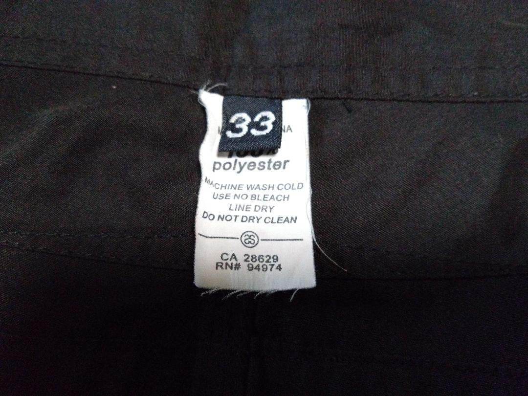 Stussy Men L Nylon Shorts 33 Black Rasta Vintage Limited Edition Streetwear