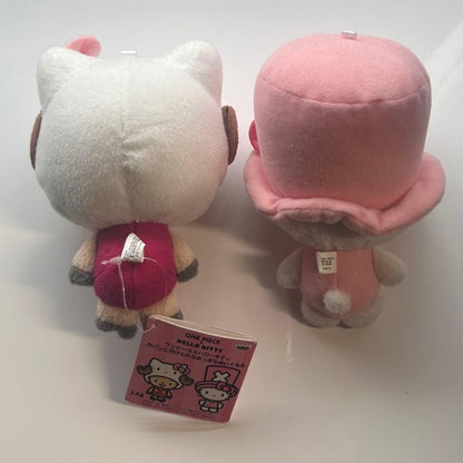 ONE PIECE Chopper x Sanrio Hello Kitty Plush Toy Doll Set of 2 BANPRESTO from JP