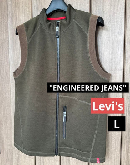 Levi's Men 00'S Engineered Jeans Vest L Vintage Limited Edition Rare Model Ameri