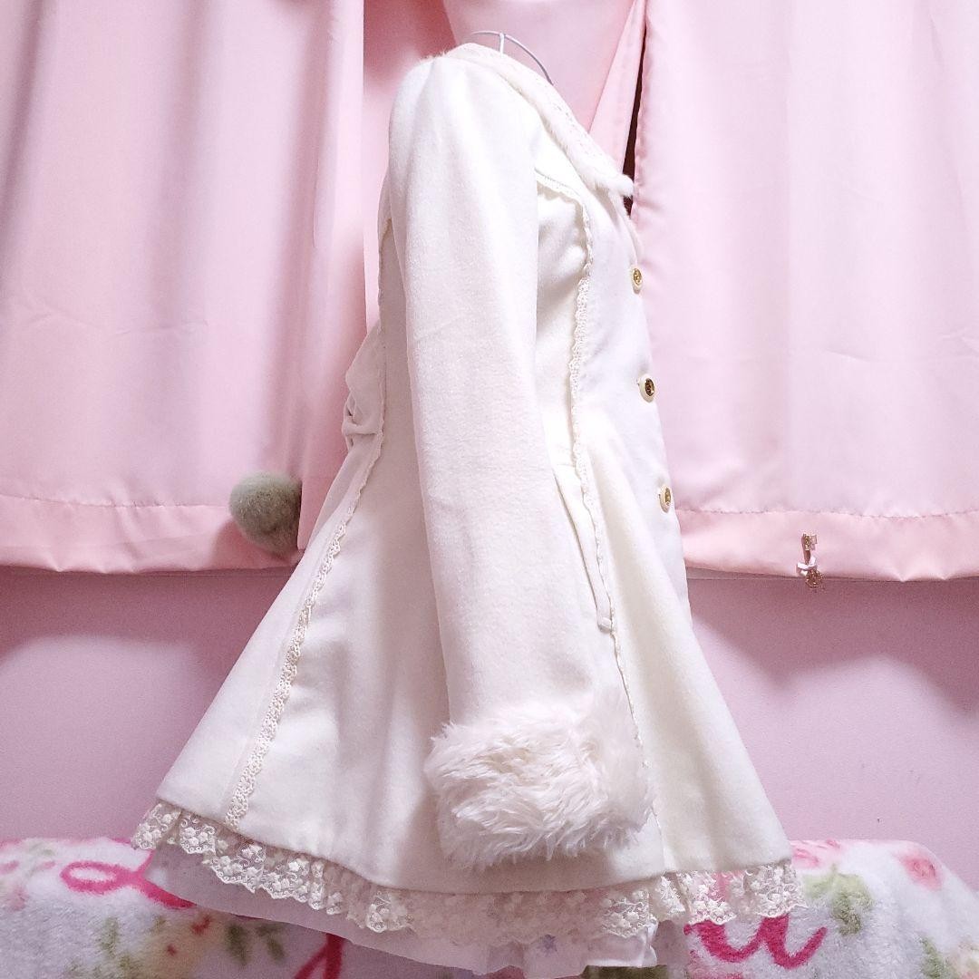 Liz Lisa Size Free A-Line Princess Long Coat Lolita Sweet Loli Sweet Lolita Used