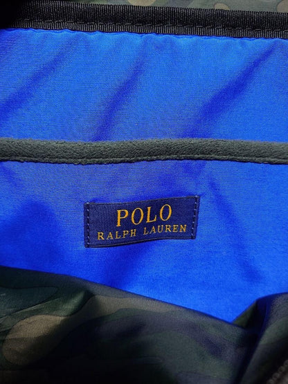 Polo Ralph Lauren Mountain Crossbody Bag Belt Bag Waist Bag Blue x Red Used