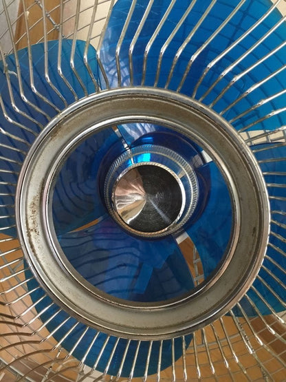 Retro Toshiba fan, antique, in working condition.