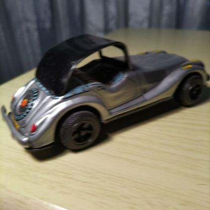Tinplate classic car like Morgan, made in Japan, about 40 years ago, Showa