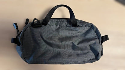 Tom Bihn Grab Bag Gray Boston Duffle USA Made Durable Nylon Used Japan