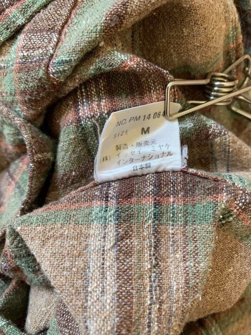 USED ISSEY MIYAKE PLANTATION VINTAGE SHIRT GOOD M-7A9A