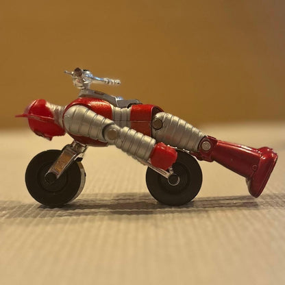 Electric Man Zaboga Super Alloy Showa Retro Vintage Mach Baron Bike With Box