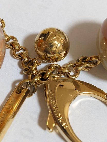 LOUIS VUITTON Key ring Charm Bijou Sack Mini Run