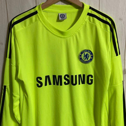 Chelsea FC Petr Čech GK Long Sleeve Soccer Jersey Uniform Size L - Rare