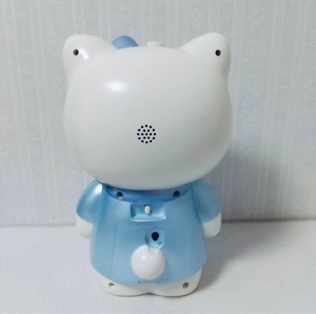 Rare Hello Kitty Nurse Alarm Clock Large Blue Sanrio R429 Rhythm Tested