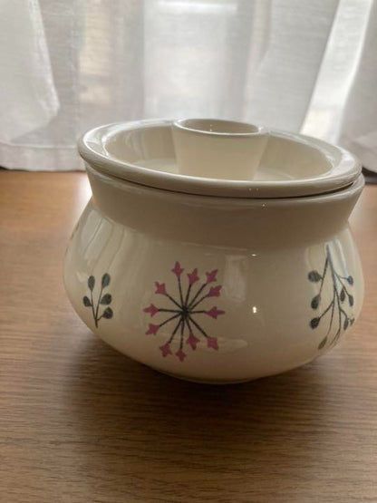 Franciscan 1950s Pot 9.5cm Ceramic Antique Collectible Used