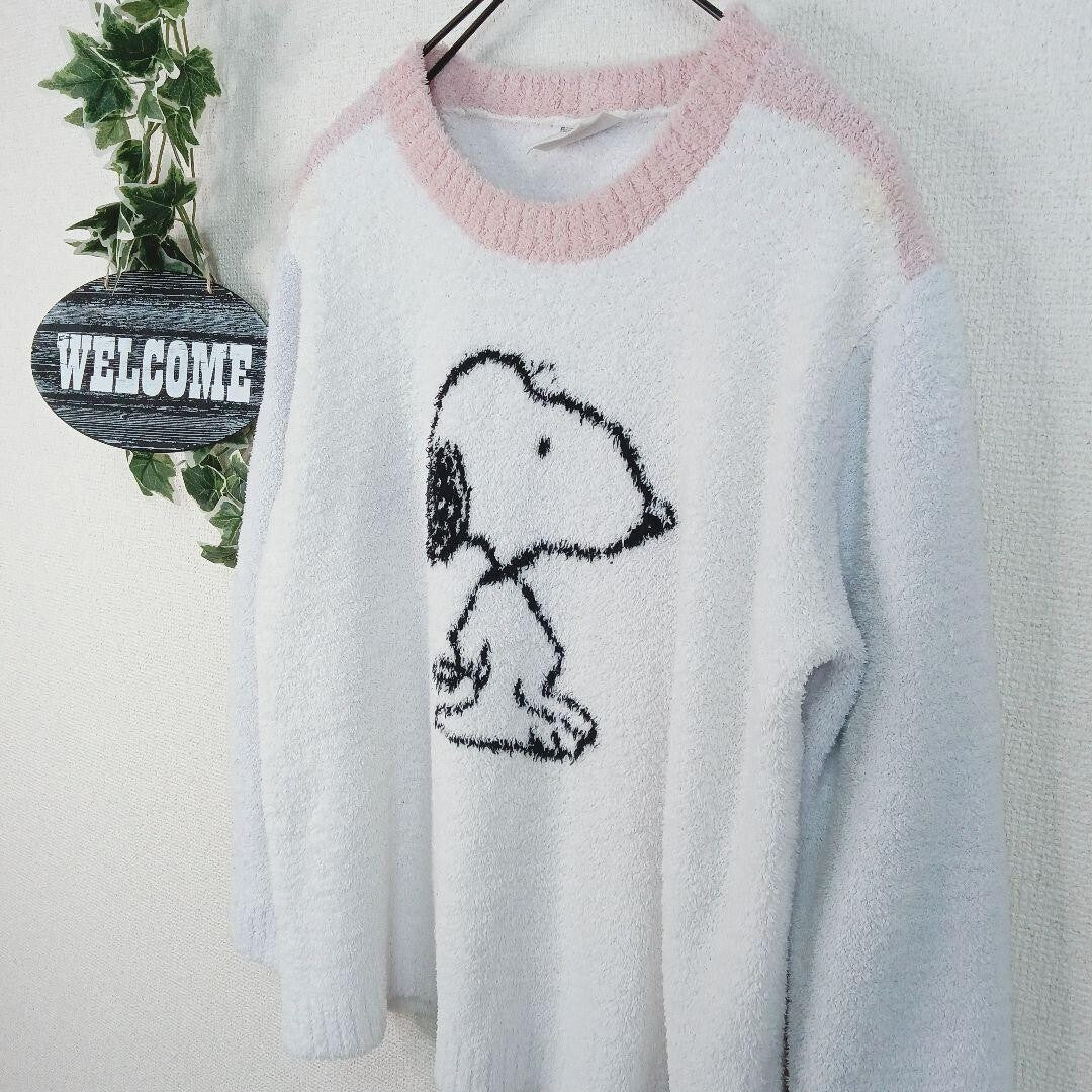 Gelato Pique m122 Snoopy Pullover F White Fluffy