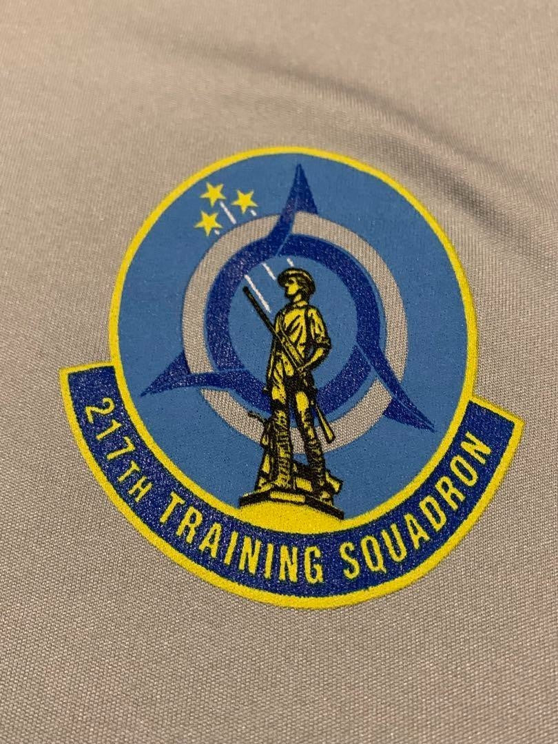 USAF Military T-Shirt USA Vintage American Casual