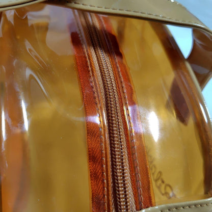 San-X Rilakkuma Face-Shaped Clear Bag Korilakkuma Kiiroitori Unused 2011 Rare