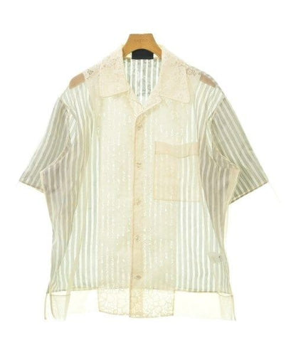 Simone Rocha Casual Shirts Beige(Lace) L 2200616581025