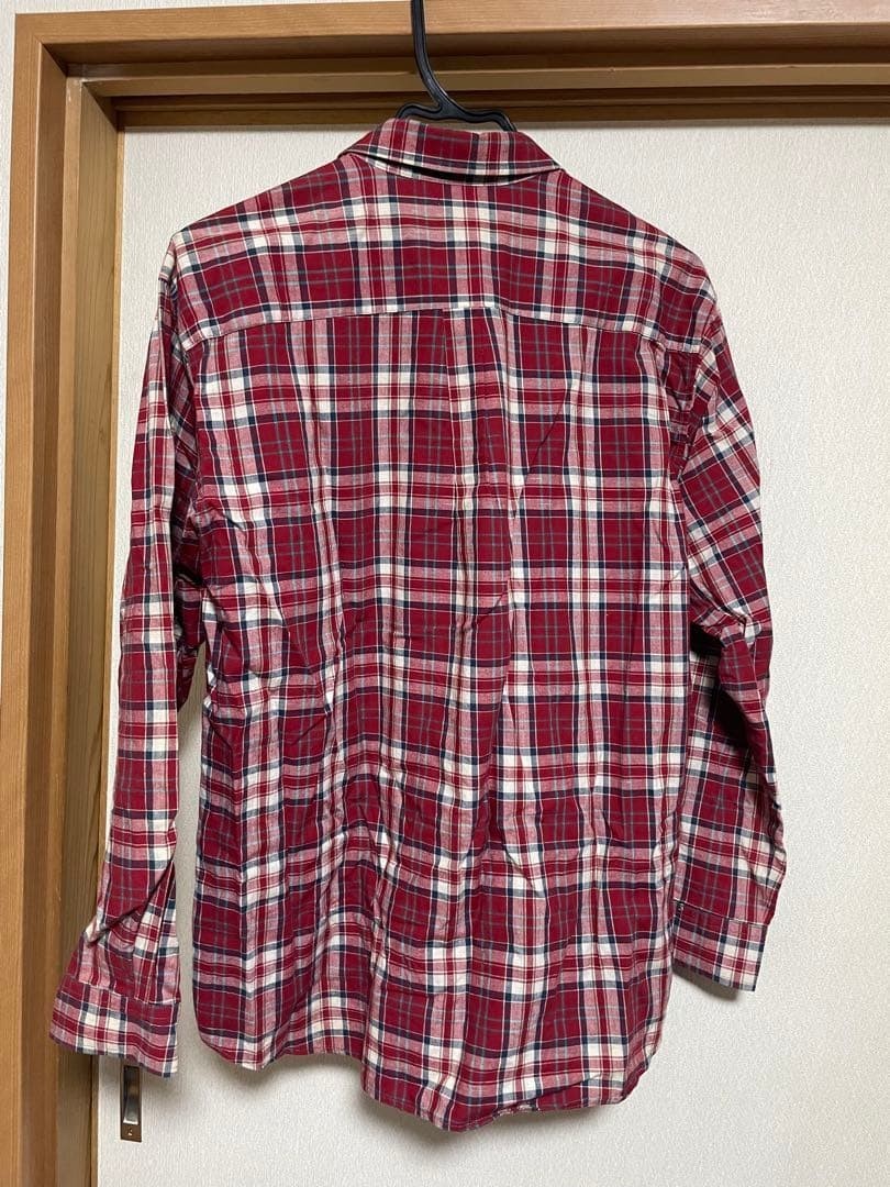 Stussy 1990'S Old Check Shirt Embroidery Navy Tag L Men's Tops, T-Shirts, Popul