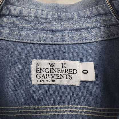 Engineered Garments Chambray Work Shirt 100% Cotton Vintage Made in USA