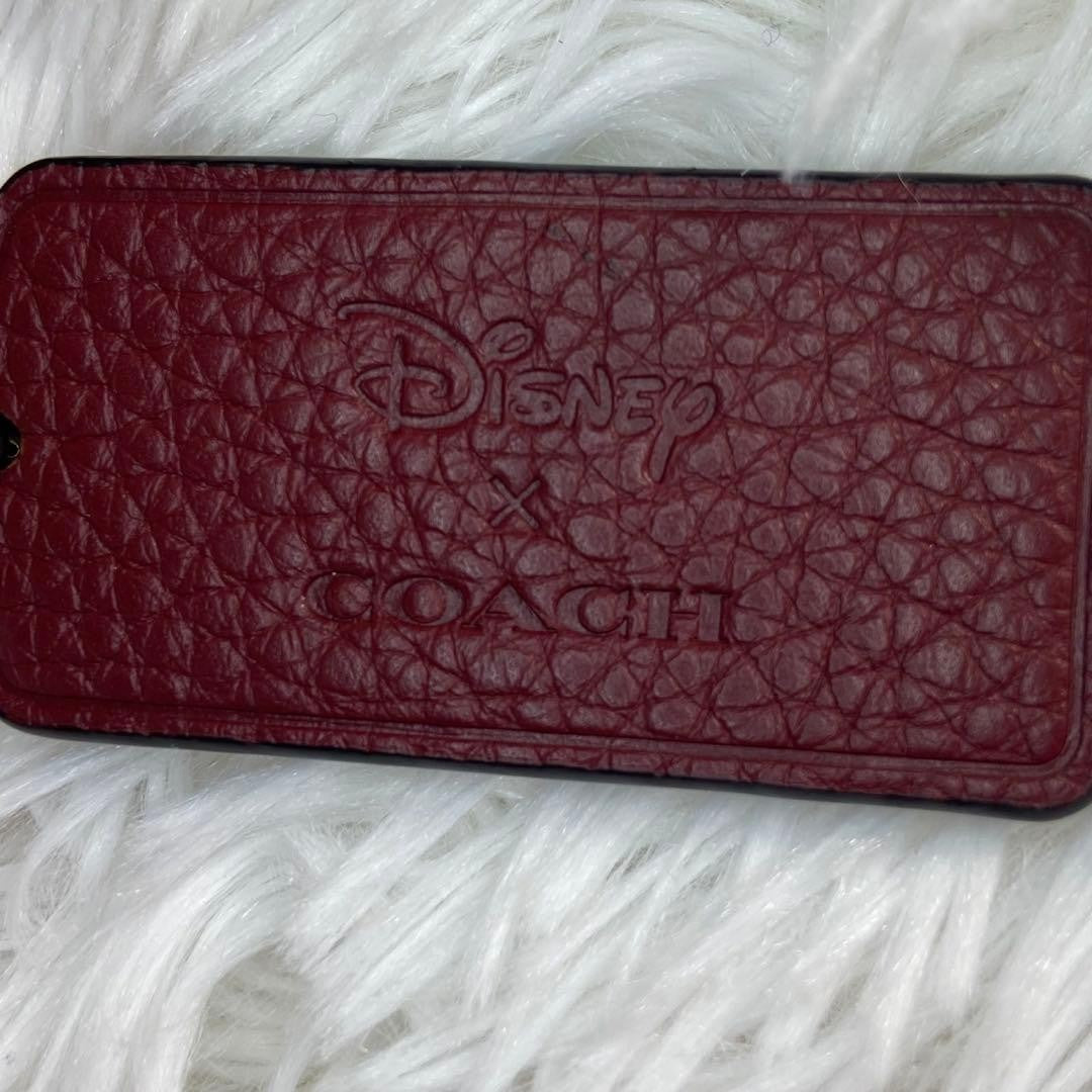COACH Disney Mickey Pink Leather Crossbody Bag Limited Authentic Rare