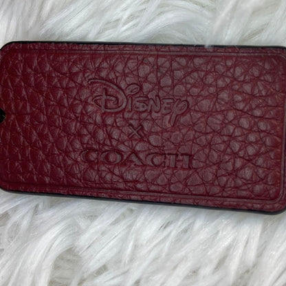 COACH Disney Mickey Pink Leather Crossbody Bag Limited Authentic Rare