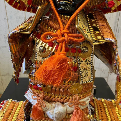 Showa Retro Genzan-made Armor Helmet Armor Armor Display Samurai