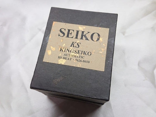 56KS King Seiko Original Case Vintage Rare Item 5626-8010