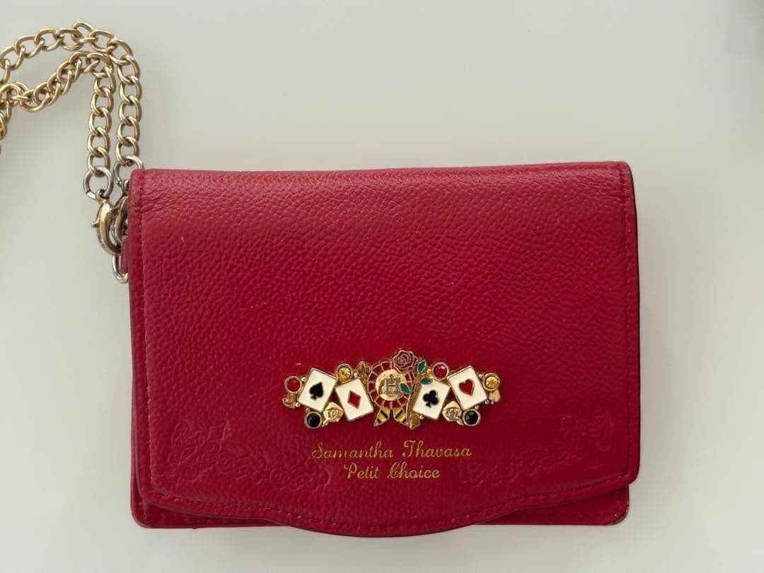 Rare Samantha Thavasa Twisted Wonderland Hearts Labyrinth Pass Case