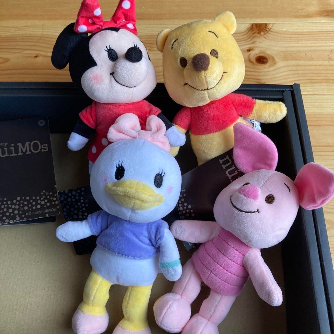 Disney Store nuiMOs Aurora Cinderella Ariel Alice Daisy Minnie Pooh Piglet Plush