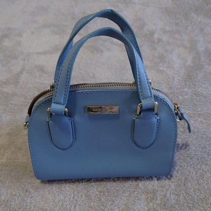 kate spade NEWERA mini shoulder light blue.