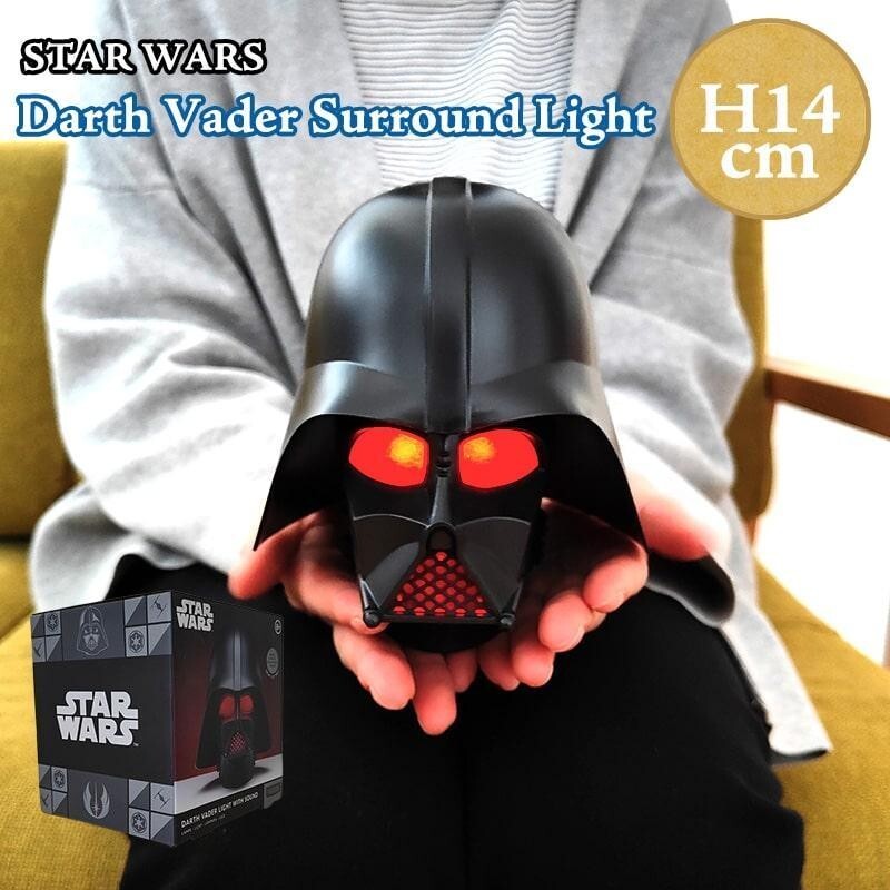 Darth Vader light Star Wars mask ornament with sound, glowing movie