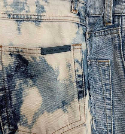 Dolce Gabbana Patchwork Denim