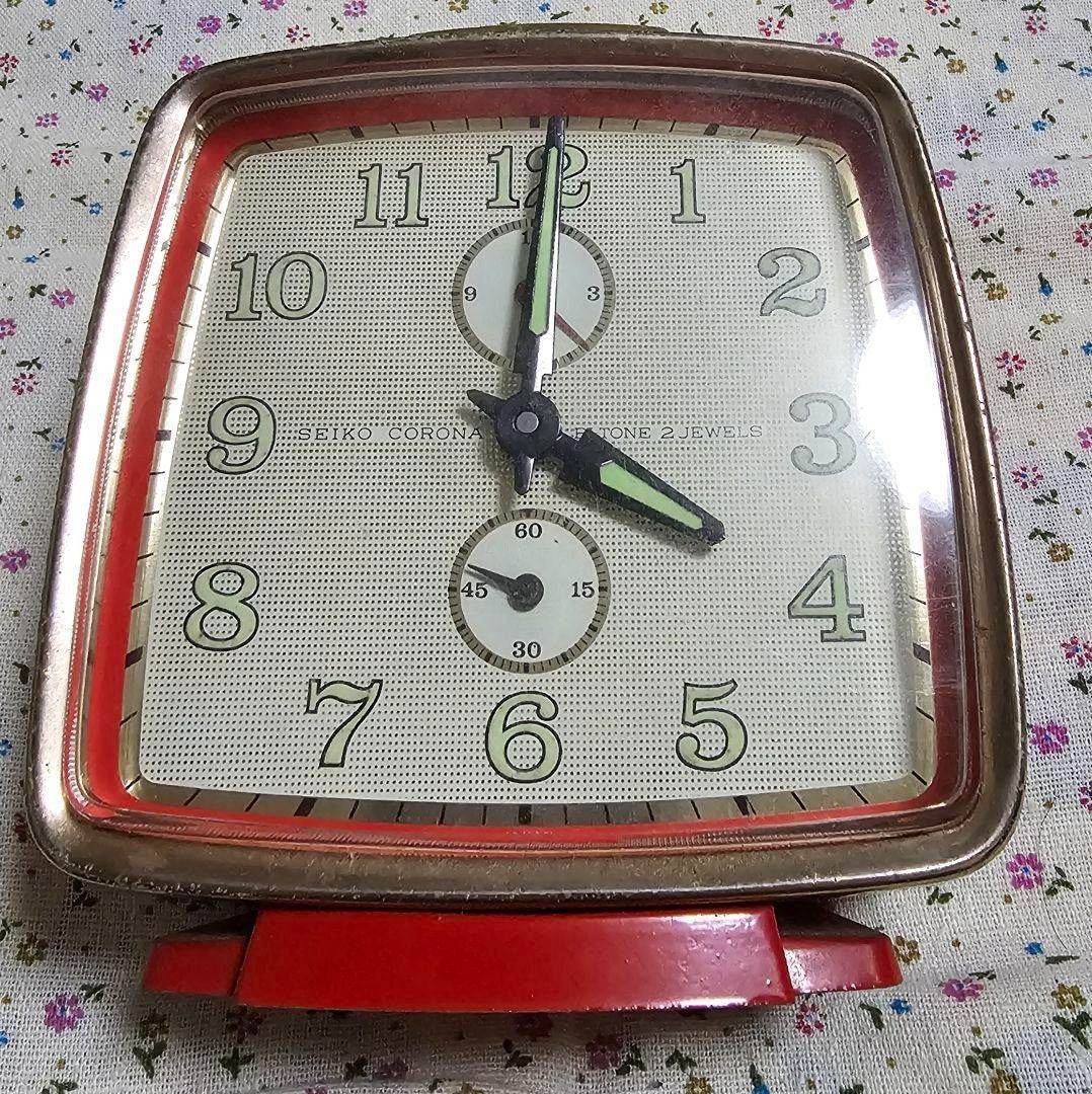 Japanese Vintage SEIKO Showa Retro Sentai Clock