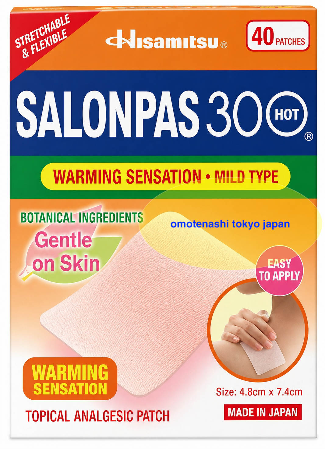 Salonpas 30 Hot 40 patches