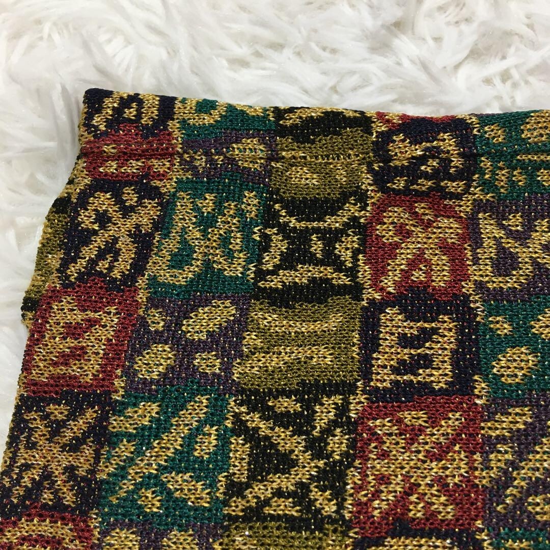 Missoni Women M Orange Tag All-Over Pattern Setup Gold geometric pattern Italy